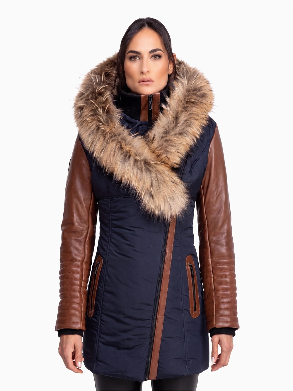 Brand New Milania Parka from Cuir Dimitri